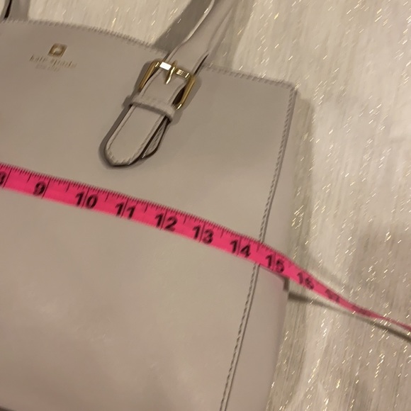 Kate Spade light grey tote - Picture 6 of 10